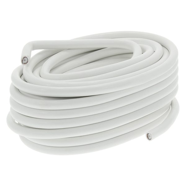 Q-Link coax kabel - prof - klasse A - Ø7 mm - 50 m - wit