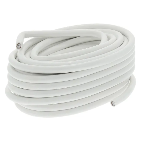 Q-Link coaxkabel professional klasse A, Ø 7 mm, 50 m, wit