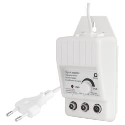 Q-Link signaalversterker - 2 uit regelbaar - wit