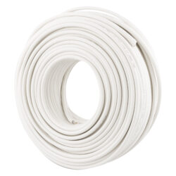 Q-Link coax/UTP kabel duo - RG6/CAT5E - 50 m - wit - Afbeelding 4