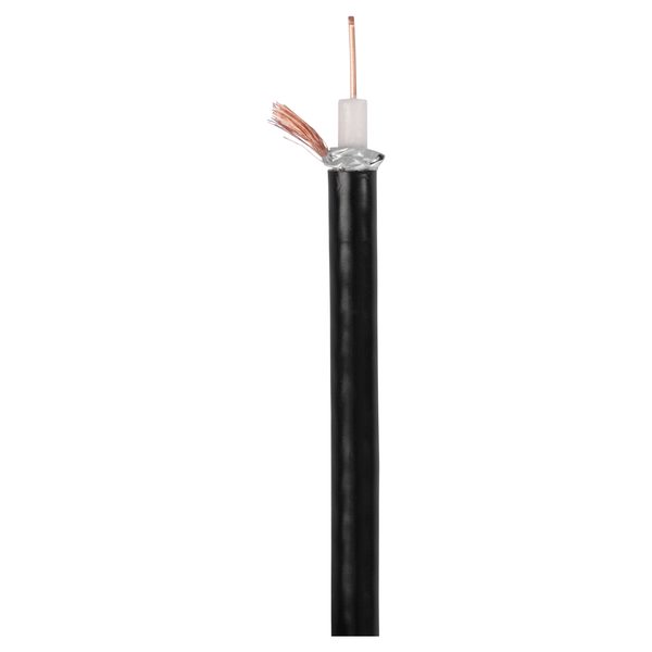 Q-Link COAX kabel - RG59 - satelliet - 20 m - zwart