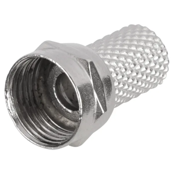 Q-Link coax F-wartel 6,0 mm (6 stuks)