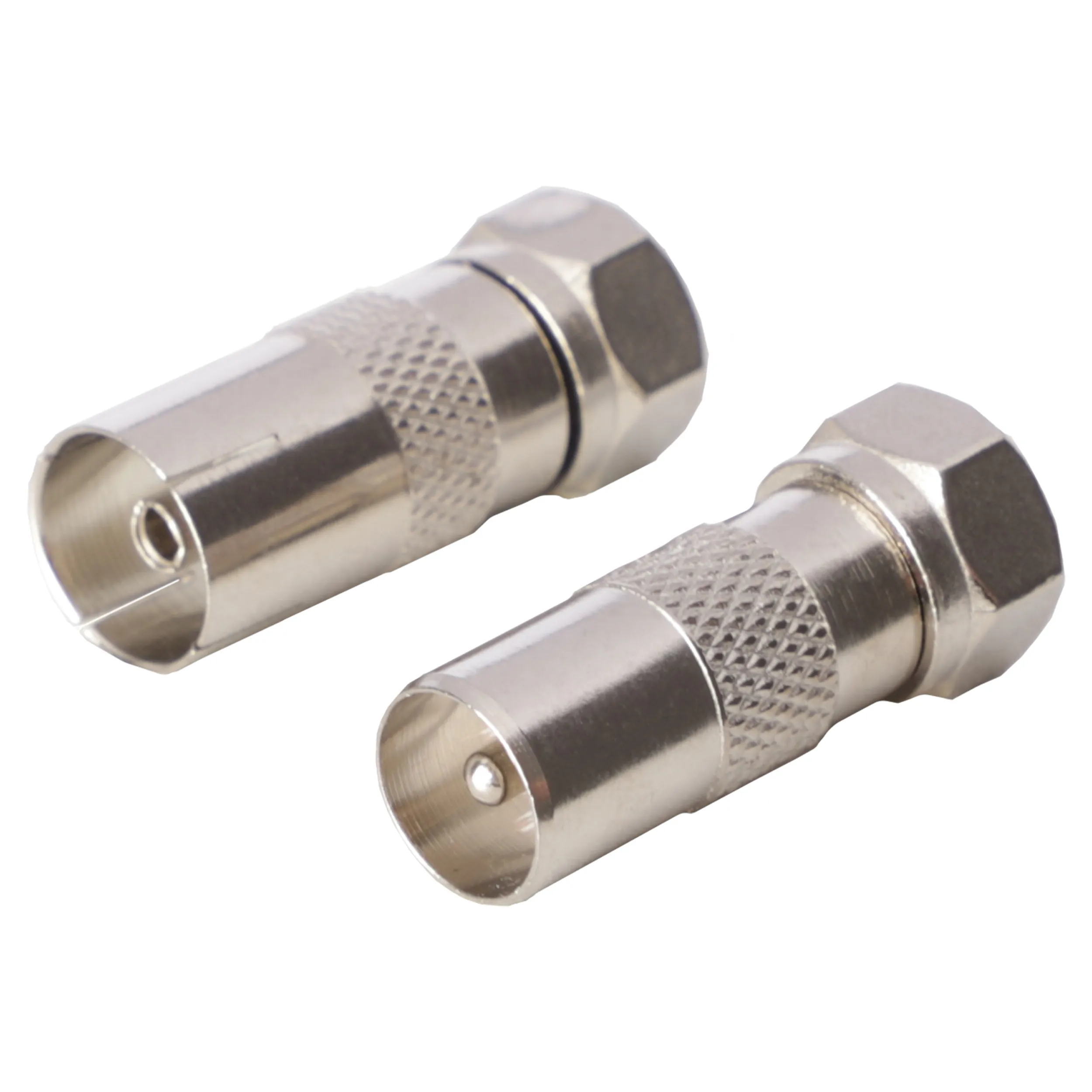 Q-Link coax F-adapter male/female, binnendraads - Afbeelding 4