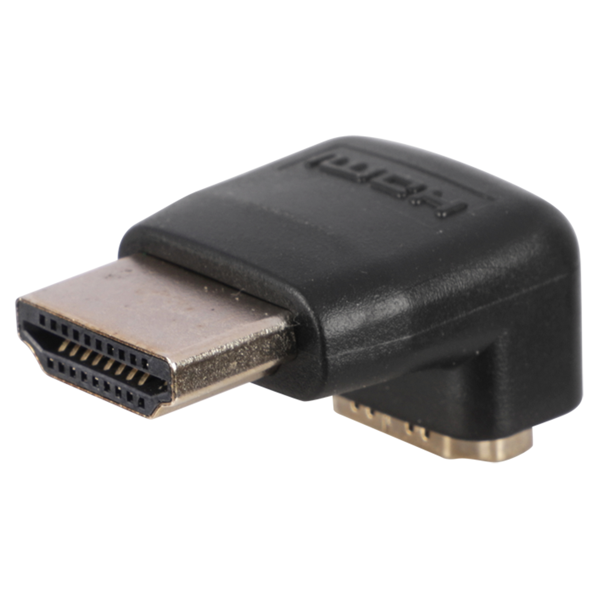 Q-Link HDMI connector - gold plated - haaks - male/female