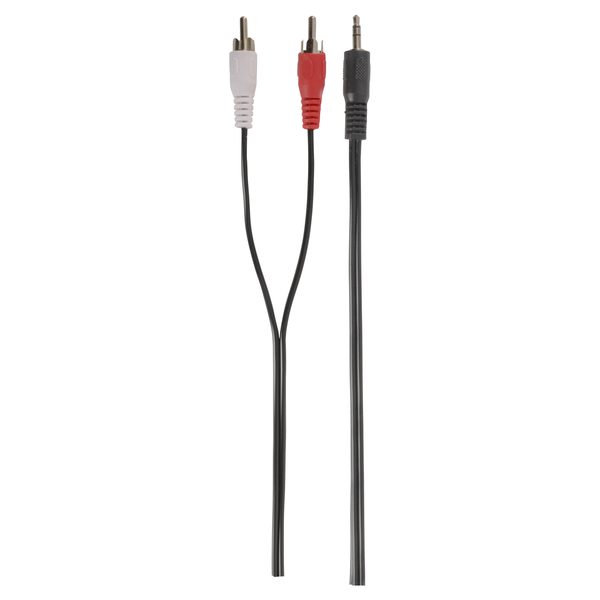 Q-Link tulp kabel - 1ste/2 RCA - male-male - rood/wit - 5 m