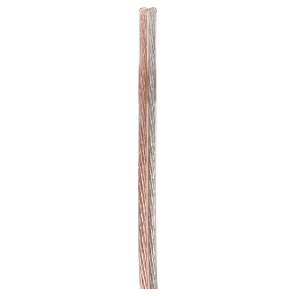 Q-Link luidsprekersnoer 2 x 1,5 mm², transparant, 50 m