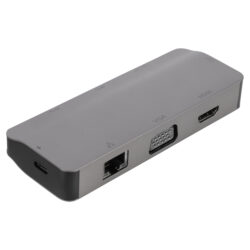 Q-Link USB-C hub - 8-in-1 - multifunctioneel - met kabel - 15 cm - Afbeelding 3