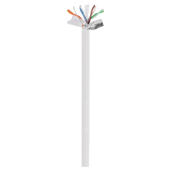 Q-Link FTP netwerkkabel CAT6 AWG24 met KPN-keur, wit, 50 m