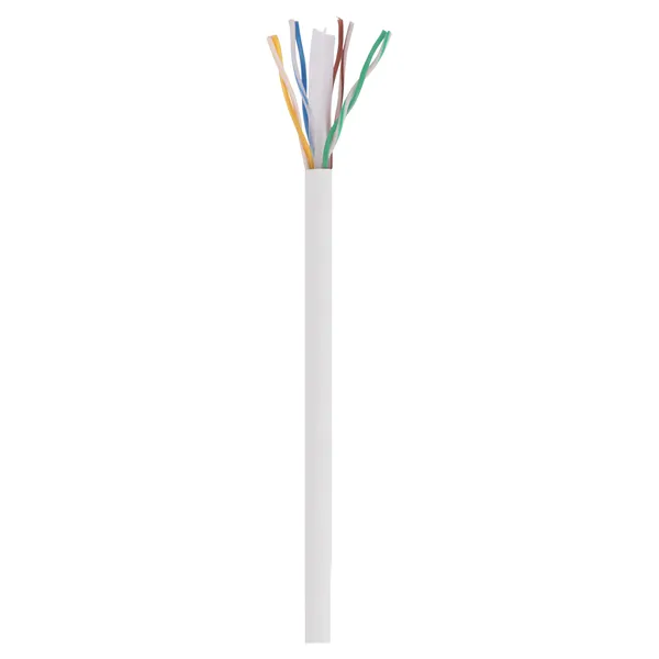 Q-Link UTP kabel CAT6, AWG26, wit, 50 m