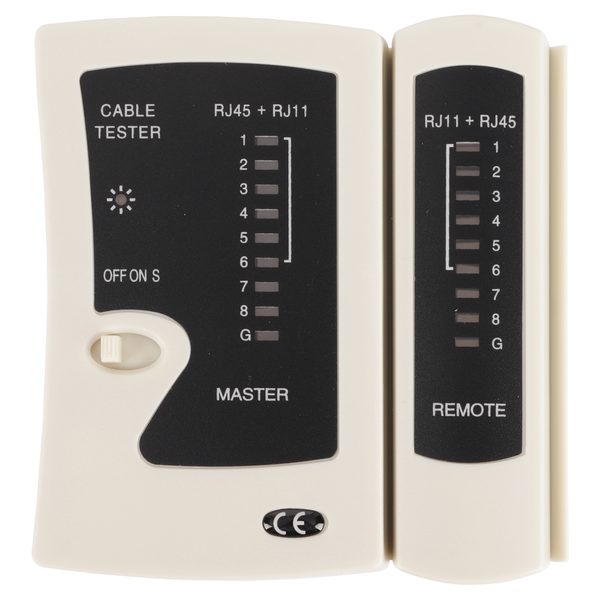 Q-Link netwerktester - RJ45/RJ11 - UTP/FTP kabel