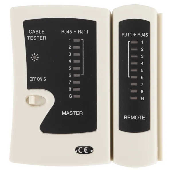Q-Link netwerktester voor RJ45 en RJ11, UTP en FTP