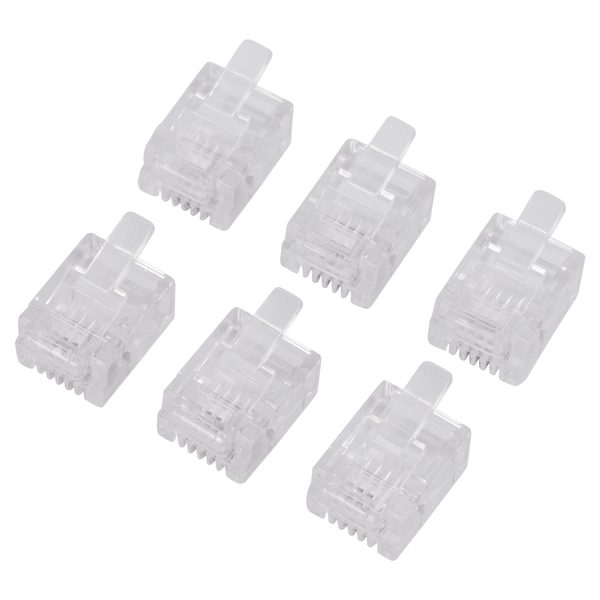Q-Link telefoon plug - modulair - RJ11 - 4-polig