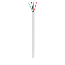 Q-Link telefoon kabel - rond - 4 x 0.5 - wit - 20 m