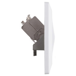 Q-Link FTP contactdoos - inbouw - 2-voudig - RJ45 - CAT7 - KPN - wit - Afbeelding 2