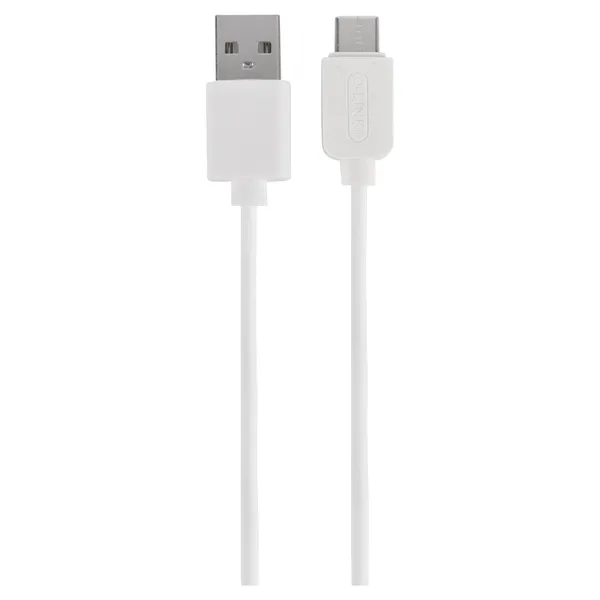 Q-Link datakabel USB-A naar USB-C, 1,5 m, wit