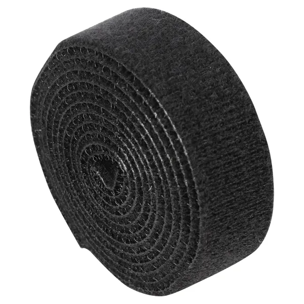 Q-Link kabelbinder van klittenband, 2 x 120 cm, zwart
