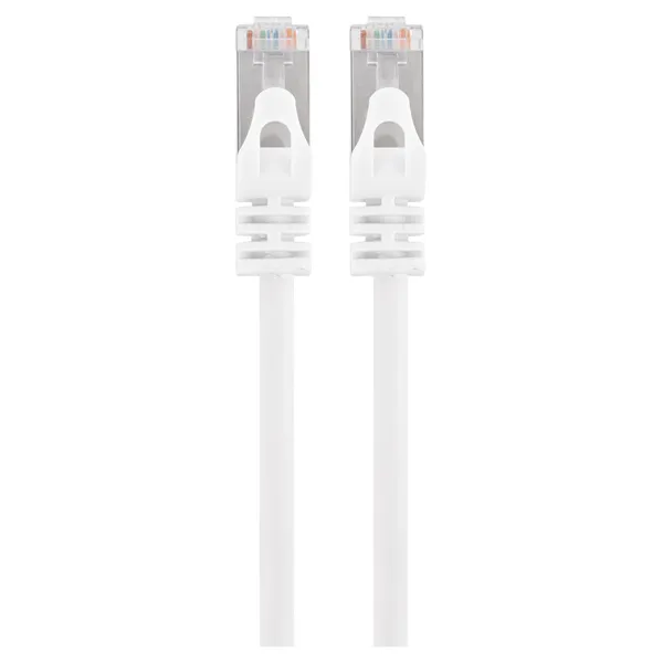 Q-Link FTP netwerkkabel CAT7, 2x RJ45, wit, 5 m