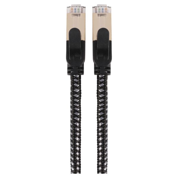 Q-Link FTP-netwerkkabel CAT8, KPN-keur, 1,5 m, zwart