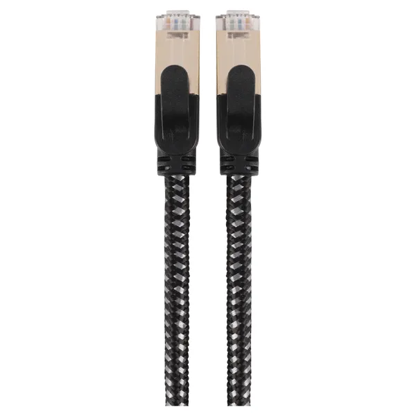 Q-Link FTP-netwerkkabel CAT8, KPN-keur, 1,5 m, zwart