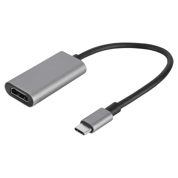 Q-Link USB-C naar HDMI adapterkabel, 19 cm