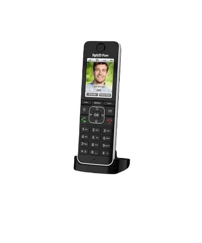 FRITZ!Fon C6 DECT-telefoon, zwart