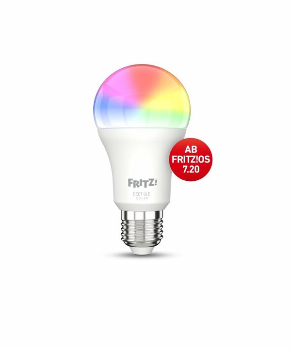 FRITZ!DECT 500 slimme LED-lamp E27, kleur en wit
