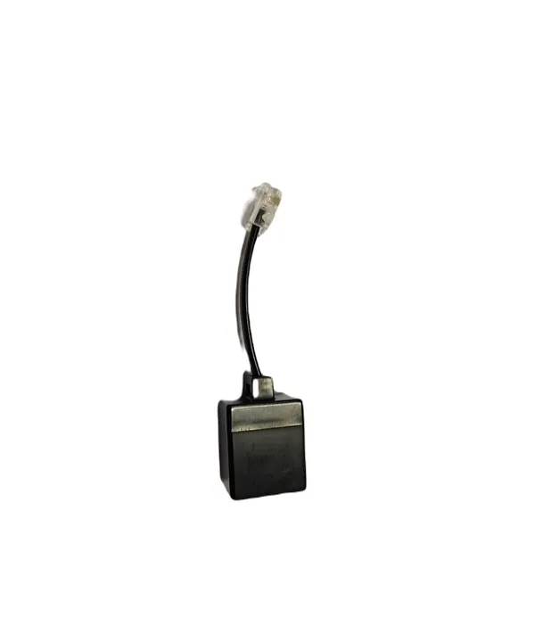 FRITZ!Box RJ45-RJ11 verloopadapter zwart voor analoge telefoon