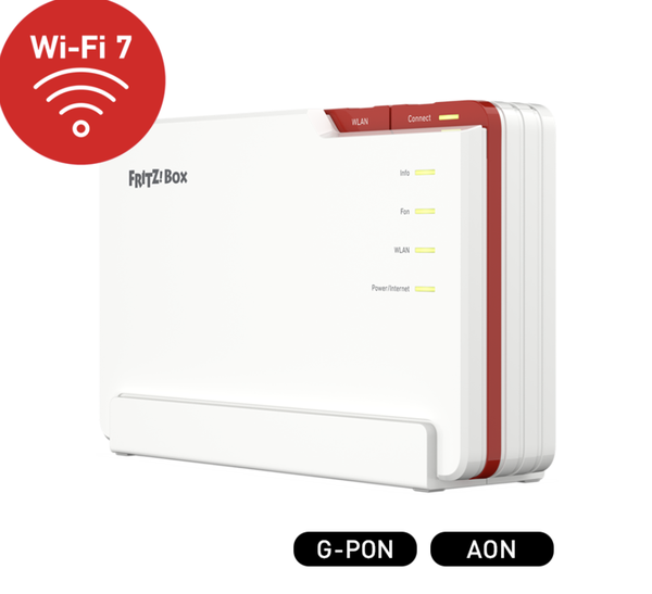 FRITZ!Box 5690 Pro Wi-Fi 7 router voor glasvezel en DSL